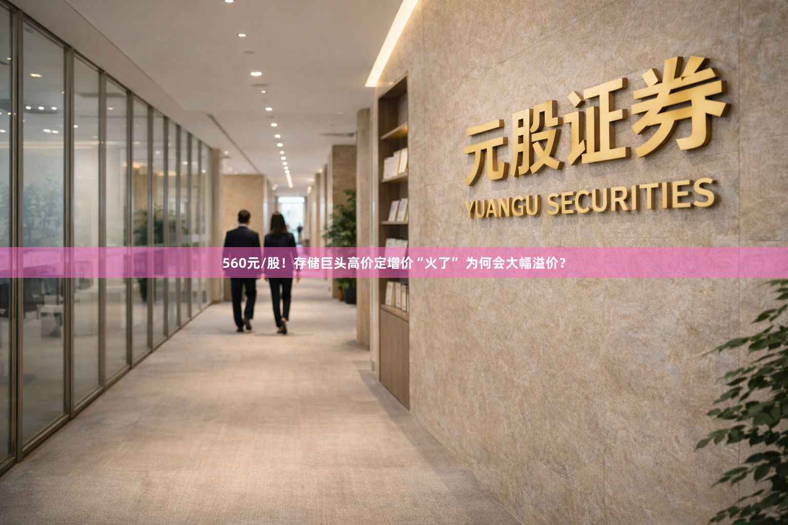 560元/股！存储巨头高价定增价“火了” 为何会大幅溢价？